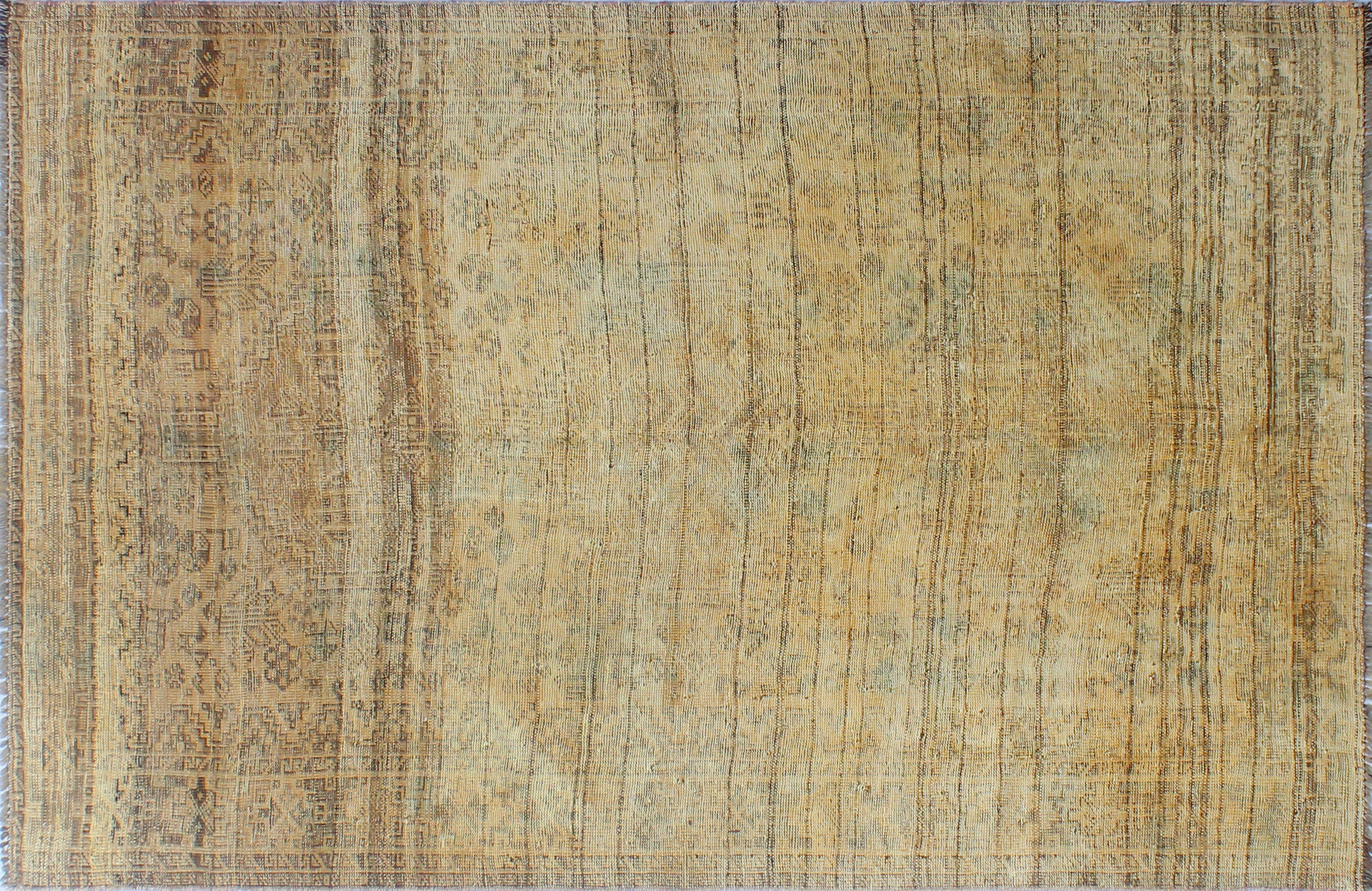 Sherazi Marid Beige/Brown Rug, 5'1" x 7'9"