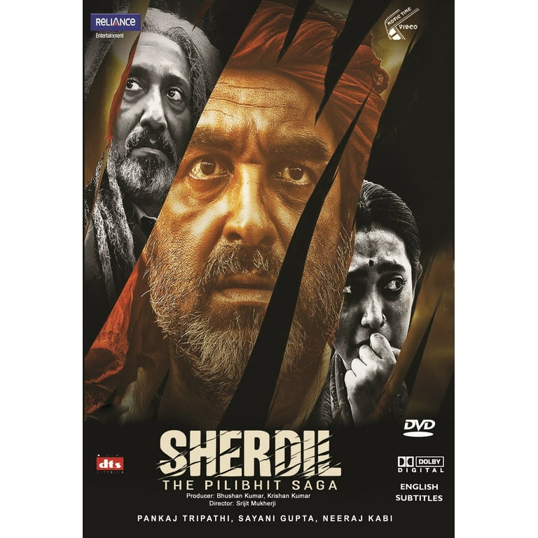 Sherdil: The Pilibhit Saga Hindi Movie Film DVD -English