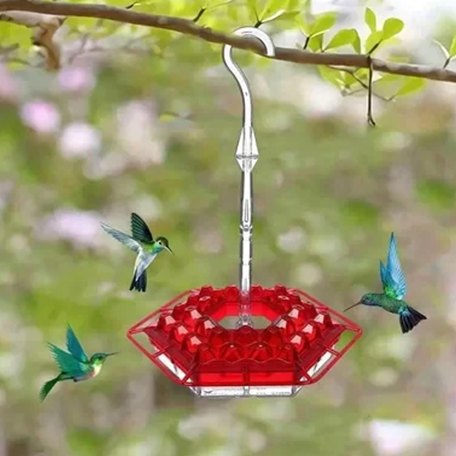 Shirem Hummingbird Feeder, 2024 New Hummingbird Feeders for Outdoors