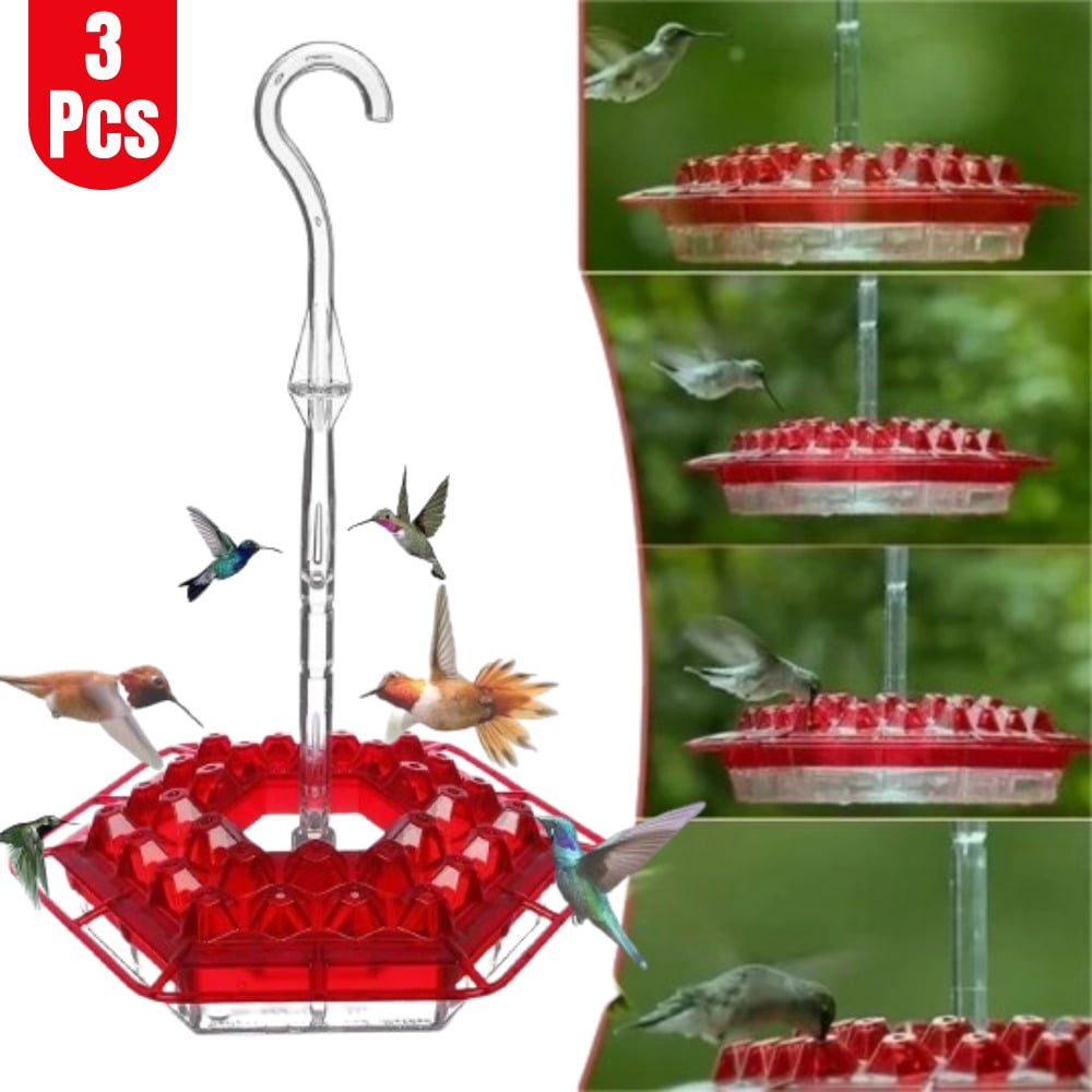Sherem Hummingbird Feeder - Hummingbird Feeders for Outdoors Hanging