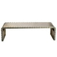 thumbnail image 1 of Sheridan Cast Iron Cocktail Table in Gold Featuring Studded Detailing, 1 of 3