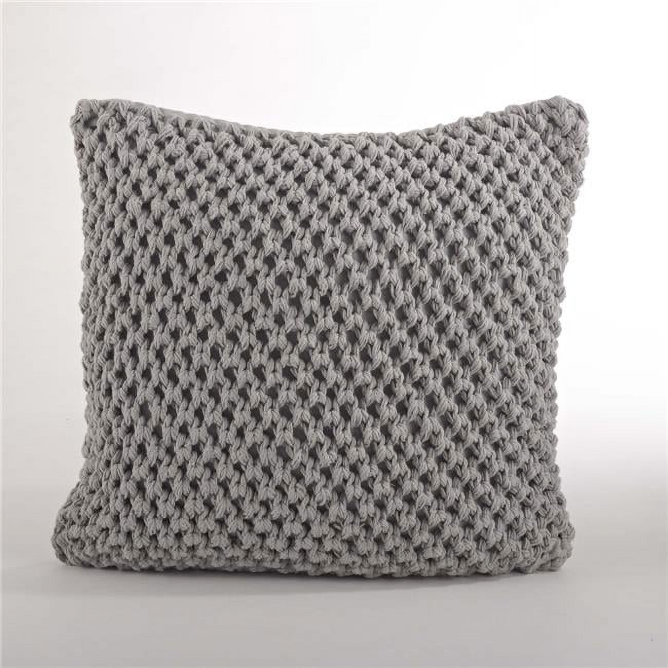 Sheridan Knitted Cotton Throw Pillow