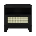 thumbnail image 1 of Manhattan Comfort Sheridan Nightstand made from Engineered Wood in Black, 1 of 11