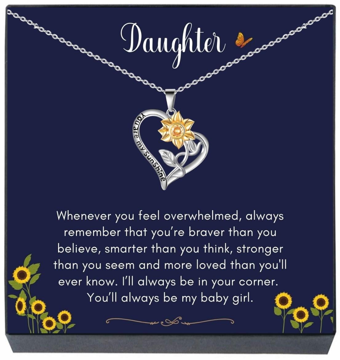 Necklace for daughter from parents online