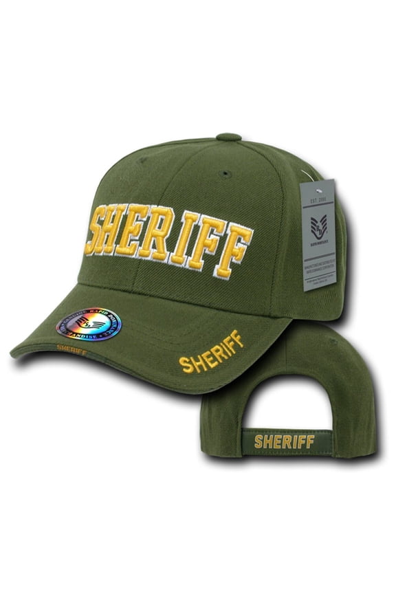 Sheriff Army Green Embroidered Legend Military Baseball Cap Rapid Dominance