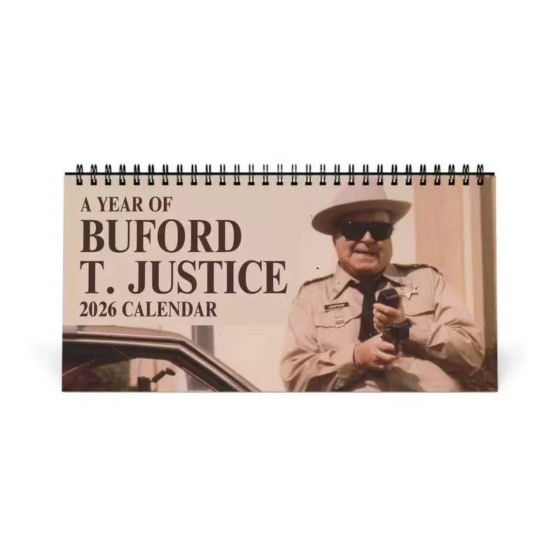 Sheriff Buford Inspired Desk/Wall Calendar 2026 - Smokeyy And The ...