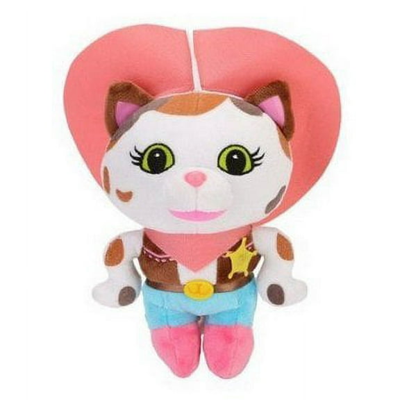 Sheriff Callie's Wild West Plush Doll Pink Cowgirl Calico Cat Sheriff Callie, 8" (20cm)