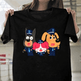thumbnail image 1 of Sheriff Labrador Costume Tees Cartoon Police Dog Unisex T-Shirt, up to size 3XL., 1 of 2
