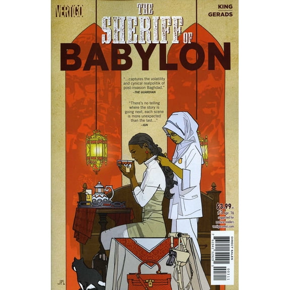 Sheriff Of Babylon, The #3 VF ; DC Comic Book