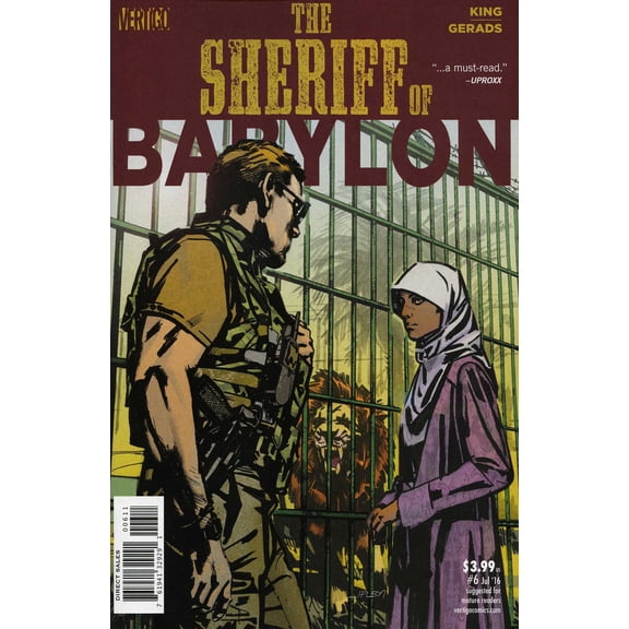 Sheriff Of Babylon, The #6 VF ; DC Comic Book