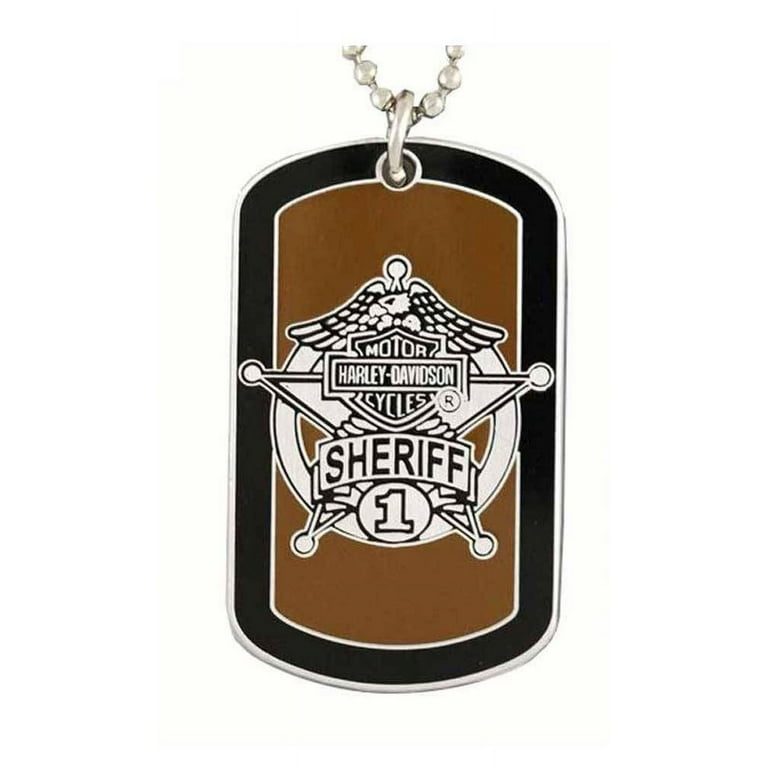 Sheriff dog tag online