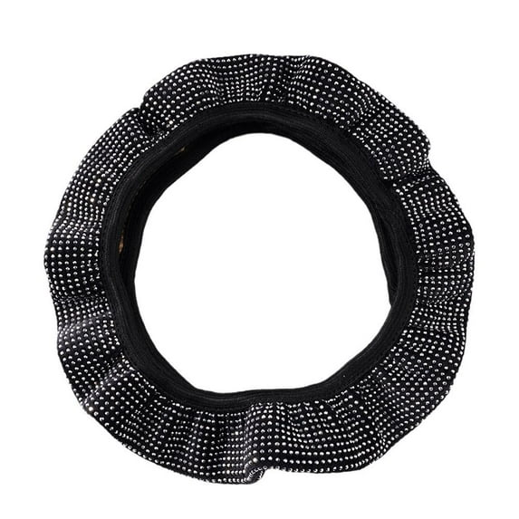 Shering Bling Rhinestones Steering Wheel Cover with A0A5 Sparkling^ Crystal G |< Z9S5