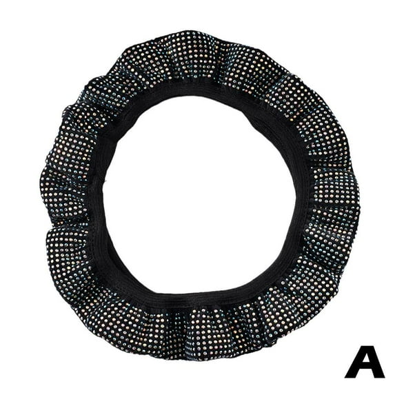 Shering Bling Rhinestones Steering Wheel Cover with Crystal Diamond Sparkli GX-NEW