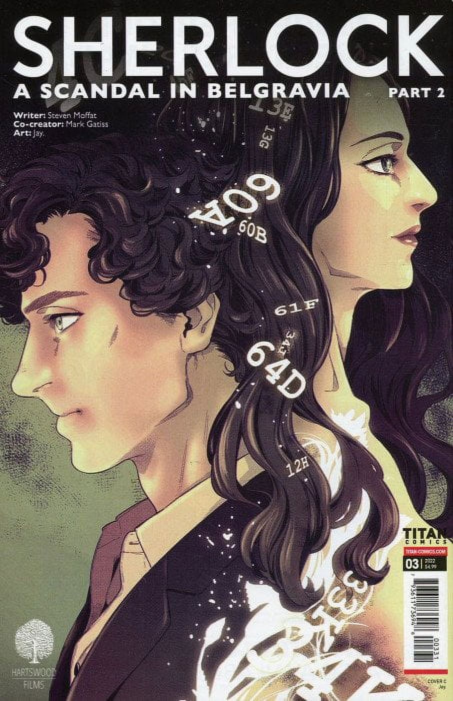 Sherlock Holmes Sämtliche Werke In Drei Bänden Sherlock: A Scandal in Belgravia Part Two #3C VF ; Titan Comic Book
