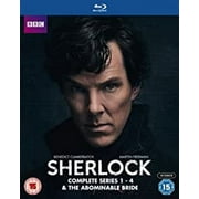 Sherlock Complete Series 1-4 / Abominable Bride - 10-Disc Box Set [ Blu-Ray, Reg.A/B/C Import - United Kingdom ]