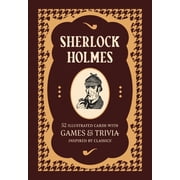 Sherlock Holmes 52 illustrated cards with games and trivia inspired by classics Cards