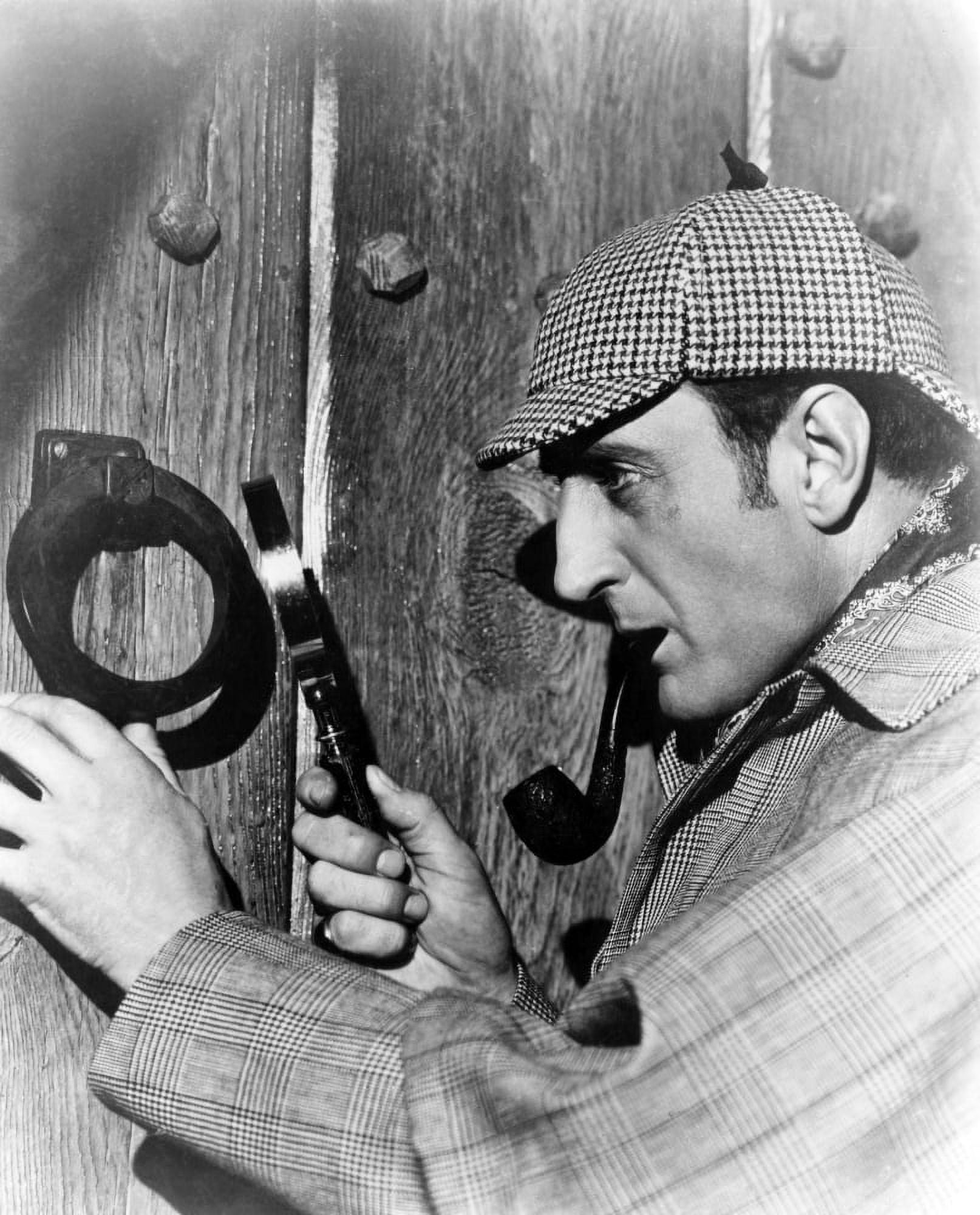 Sherlock Holmes Canvas Art - (16 x 20)