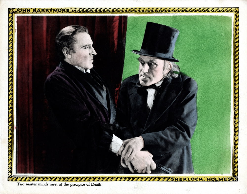 Sherlock Holmes Canvas Art - (28 x 22)