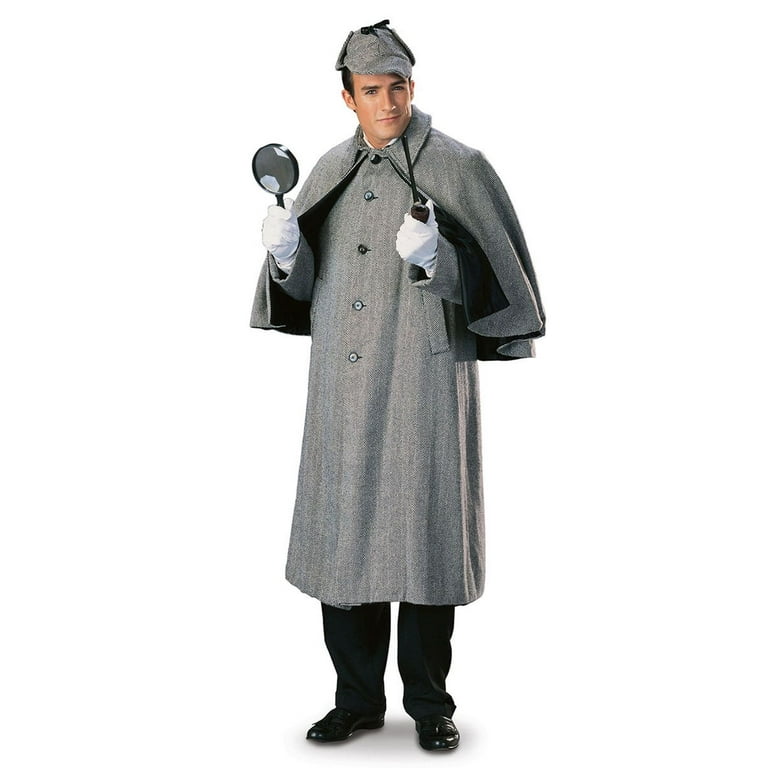Detective Man Sherlock Holmes Costume Detective Man Sherlock Holmes Costume