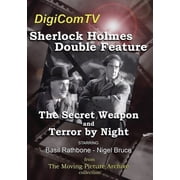Sherlock Holmes Double Feature The Secret Weapon/Terror By Night DVD, Digicomtv, Mystery & Suspense