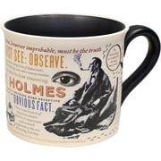 Sherlock Holmes Quotes Coffee Cup, 14oz