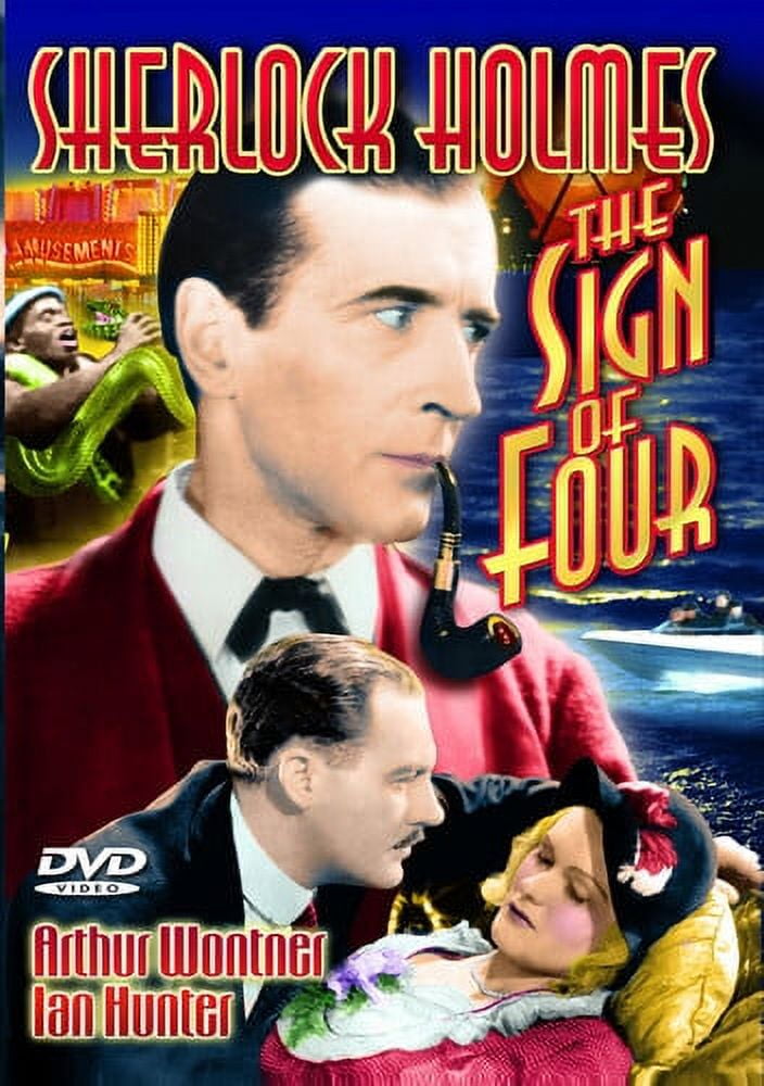 Sherlock Holmes Sign of Four (DVD), Alpha Video, Mystery