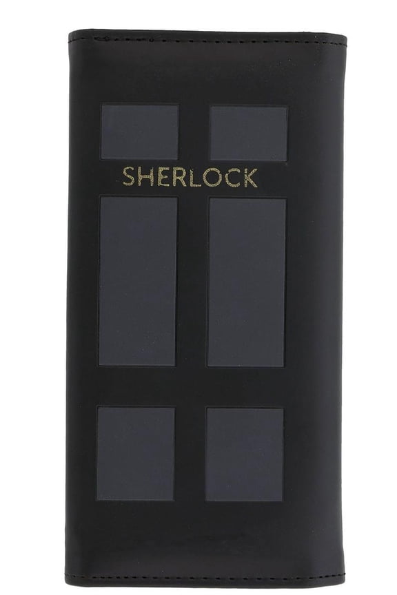 Sherlock Holmes Women's Clutch Wallet: 221B Baker Street