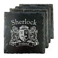 thumbnail image 1 of Sherlock Irish Coat of Arms Slate Coasters - Set of 4, 1 of 1