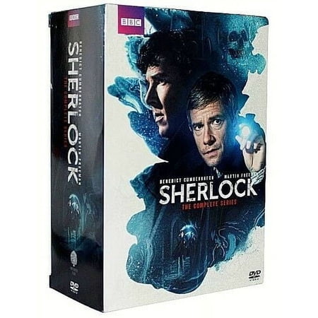 Sherlock: The Complete Series Seasons 1-4 + The Abominable Bride (9 Discs, DVD)