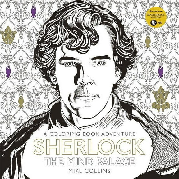 Sherlock: The Mind Palace: A Coloring Book Adventure, (Paperback)