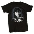 thumbnail image 1 of Sherlock When I Say Run Mens Black T-Shirt | XL, 1 of 1