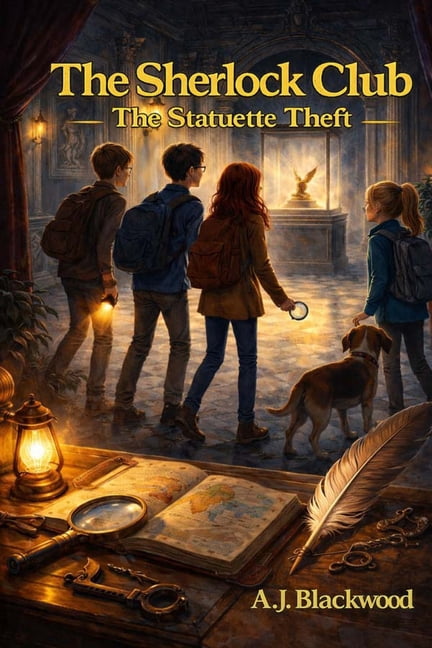 The Sherlock Club The Sherlock club The statuette Theft, Book 1, (Paperback)
