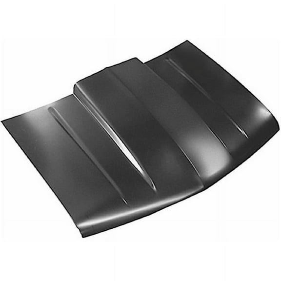 Sherman 2 in. Cowl Induction Style Hood for 1988-2002 Chevy CK Pickup, 1992-2000 Blazer Tahoe & Yukon & 1992-1999 Suburban
