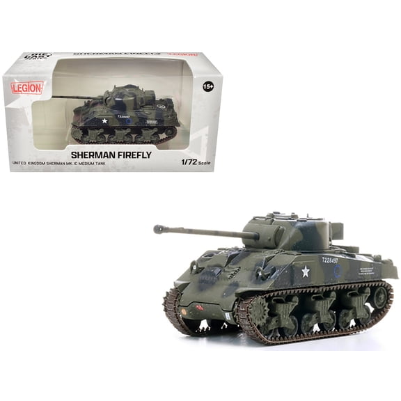 Sherman Firefly Mk.VC Medium Tank "Battle of Falaise France" (1944) Polish Armed Forces in the West 1/72 Diecast Model by Legion