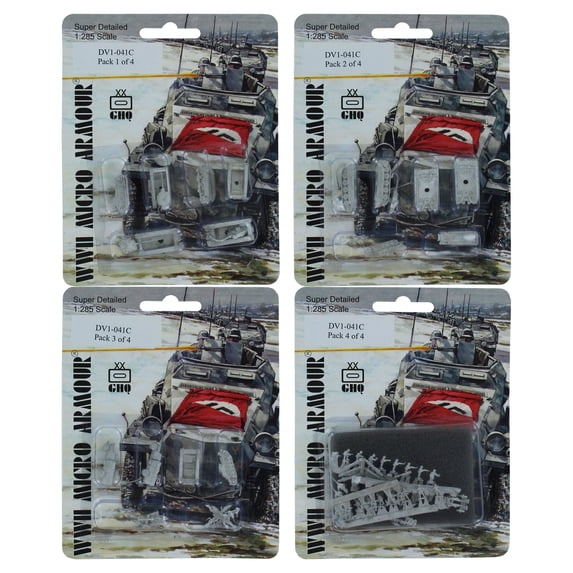 Sherman Leader German Miniatures Pack
