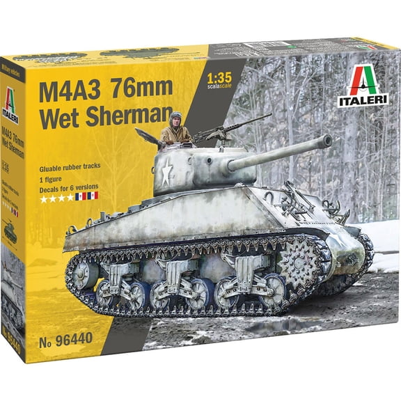 Sherman M4A3 1/35 Kit 1:35 scale