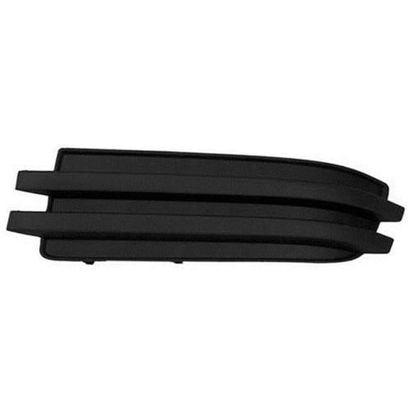 Sherman Parts  Left Hand Lower Cover Insert Without Fog Lamps for 2008-2010 Grand Caravan, Matte Black