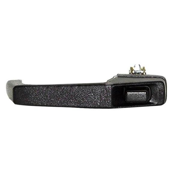 Sherman Parts SHE075-135BL Left Hand Outer Door Handle for 1990-1996 Cherokee-Wagoneer & 1990-1992 Comanche P-U, Black