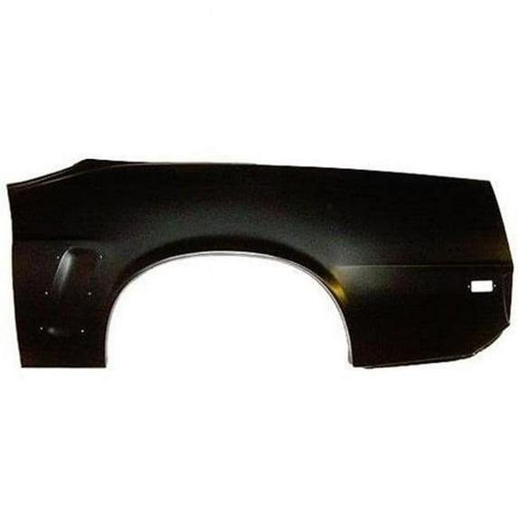 Sherman Parts Left Hand Quarter Panel Skin with Louver for 1969 Mustang HT & Conventional