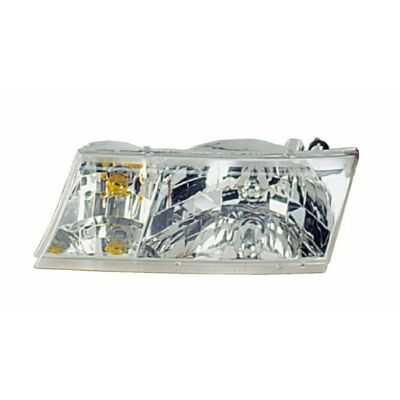 Sherman Parts REGFR253-B001L Left Headlamp Assembly with Composite for 1998-2002 Jeep Grand Marquis