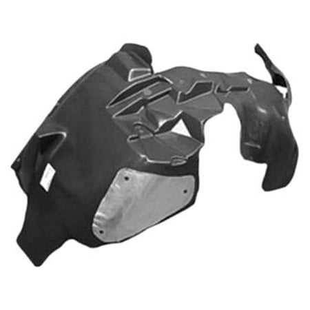 Sherman Parts SHE023-24L Left Hand Fender Splash Shield for 2007-2017 Wrangler