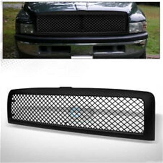 Sherman Parts SHE116-99-4 Grille Assembly for 2002-2002 USA Neon & Black Dodge