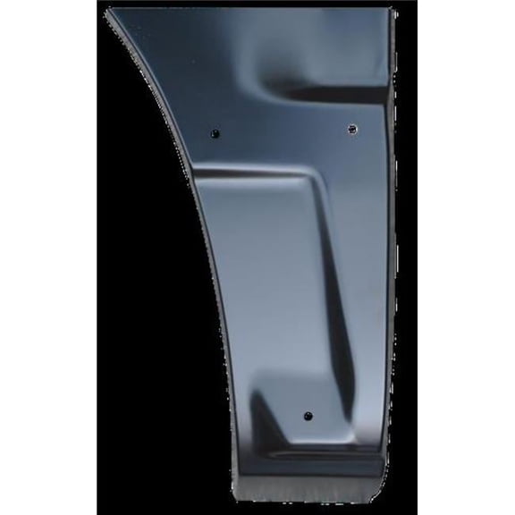 Sherman Parts SHE672-57R Right Passenger Side Lower Quarter Panel Patch Front Section with Side Body Cladding for 2002-2006 Chevrolet Avalanche