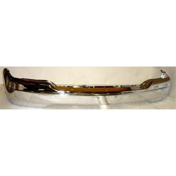 Sherman Parts SHE901-90-2T Front Bumper without Air Holes for 1999-2002 Sierra, Chrome