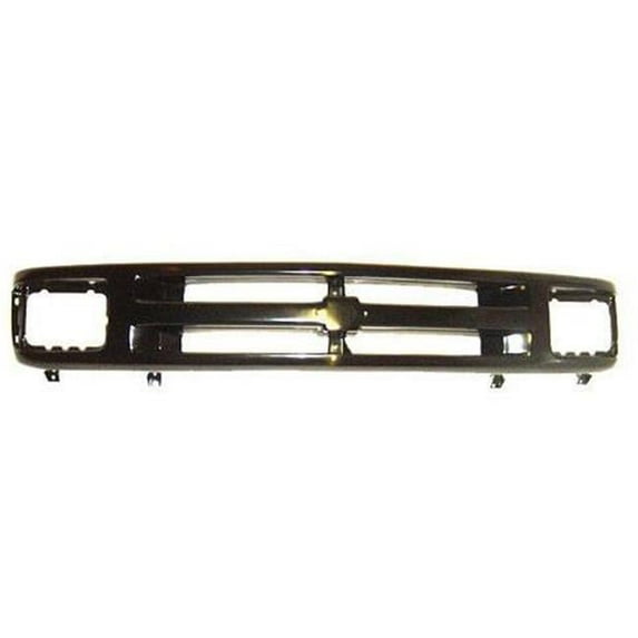 Sherman Parts SHE906-99 Grille for 1994-1997 Chevy Pickup with Sport Package, Gloss Black