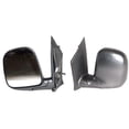 thumbnail image 1 of Sherman Parts SHE932-300L Left Hand Manual Non-Heated Folding Door Mirror for 1996-2002 Express & Savana Van, Textured Black, 1 of 1