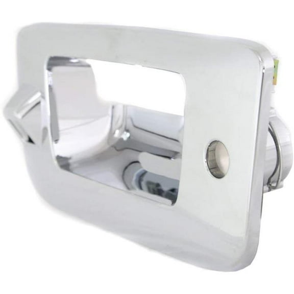 Sherman SHE902D-505U Chrome Plated Rear Tailgate Handle without Locking Gate for 2007-2014 Chevy Silverado 1500 & 2007-2014 GMC Sierra 1500