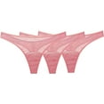 thumbnail image 1 of Shero Goodbye Leaks Panty - Lace Thong Rose SM (3 Pack), 1 of 6
