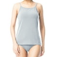 thumbnail image 1 of Shero StayFresh Spaghetti Strap Tank Top, Zinc Oxide Camisole for Women with Sensitive Skin, Prevents Odors, Bacteria Resistant, Light Gray, SM, 1 of 8