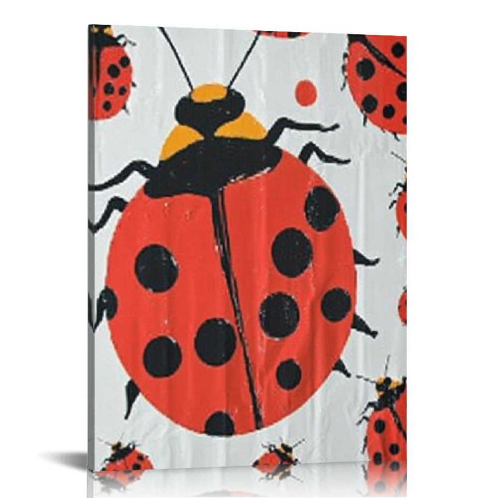 Sheronv Ladybug Fine Art Aesthetic Poster & Print Wall Painting for ...